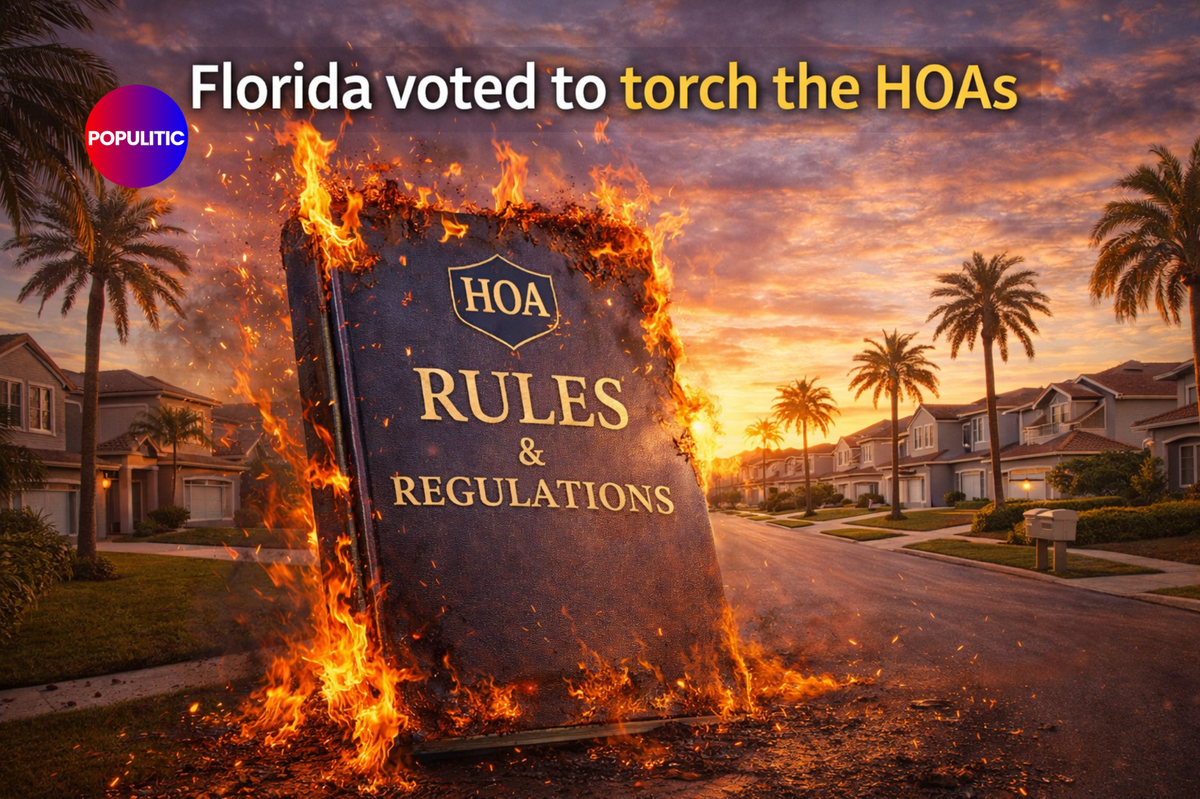 Florida Just Voted to Torch the HOA — and It's About Damn Time